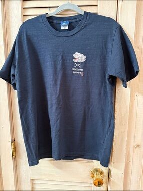 Hikeshi Spirit Salamander Navy Short Sleeve Tee w/dragon crest & salamander back
